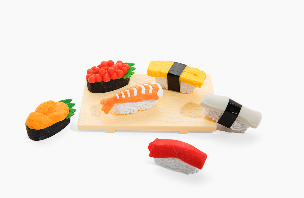 
            
                Load image into Gallery viewer, Sushi Erasers
            
        